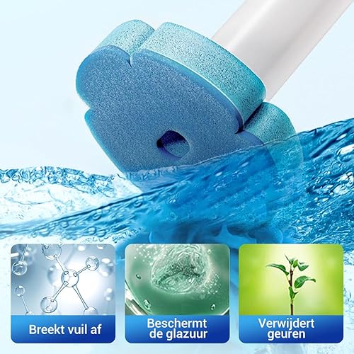 Miniatura 4 de Cepillo de inodoro desechable, nuevo soporte para escobilla de inodoro 2025, cepillo de inodoro compacto montado en la pared para baños modernos,