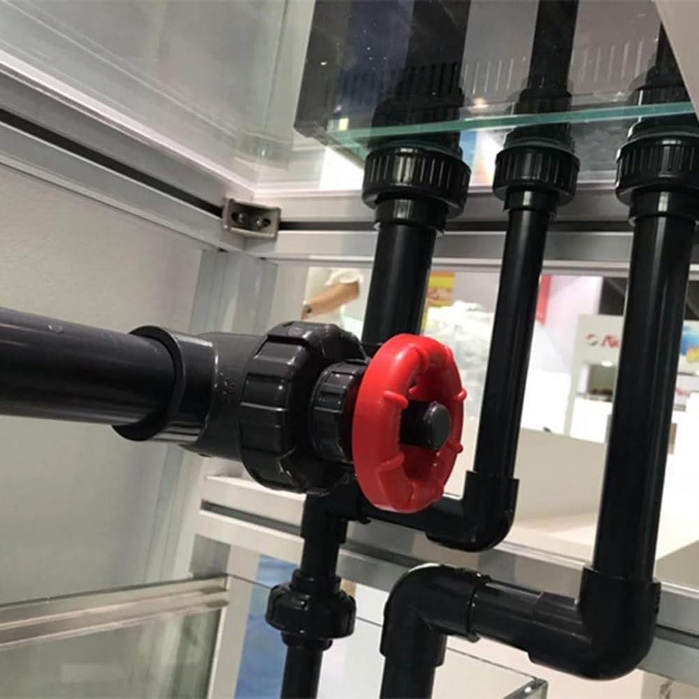 Válvula de compuerta de PVC, 20-63 mm, válvula de interruptor de tubería industrial para riego, acuarios, piscinas, sistemas de tuberías, DN15-DN50
