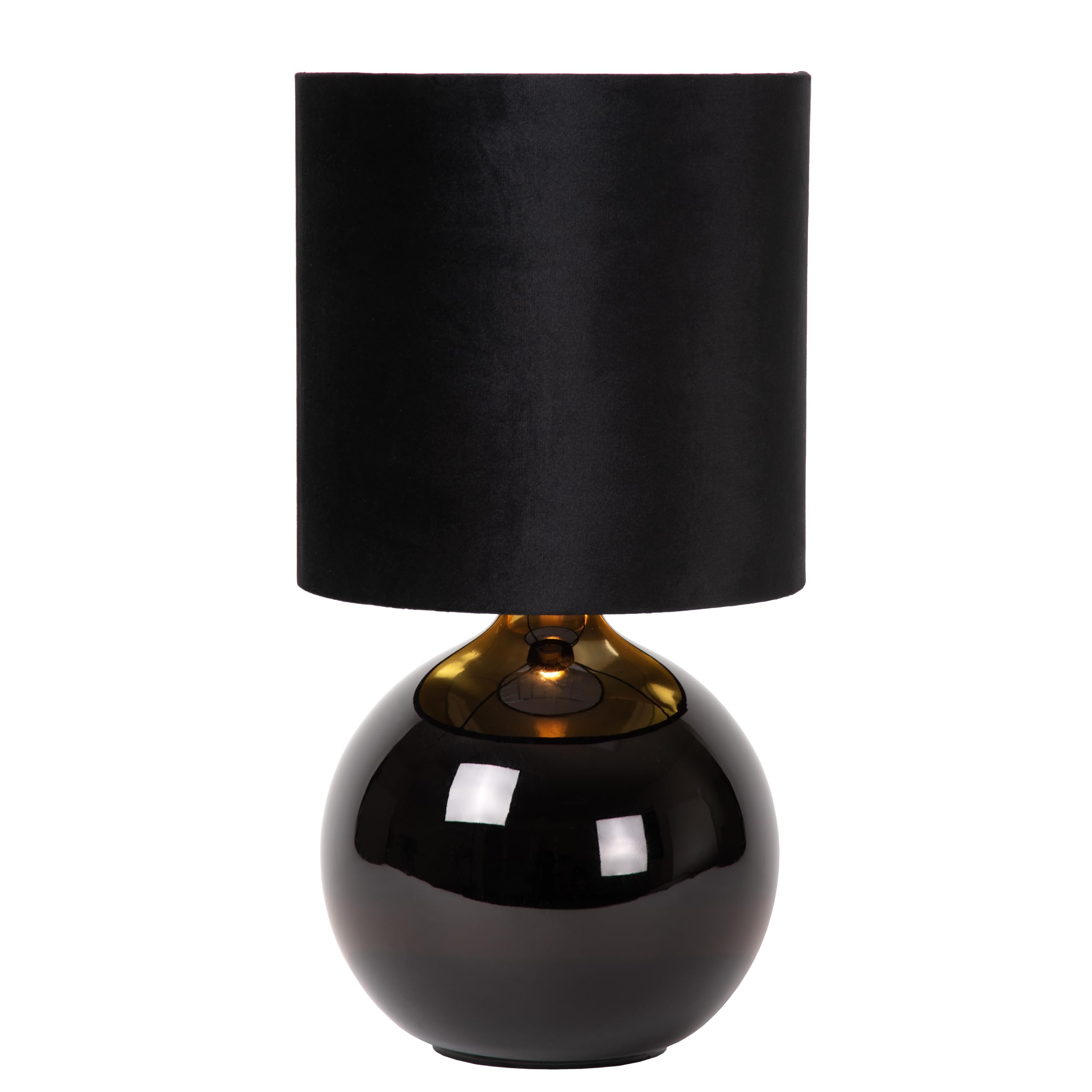 LUCIDE ESTERAD - Tischlampe - Ø 24 cm - 1xE14 - Schwarz