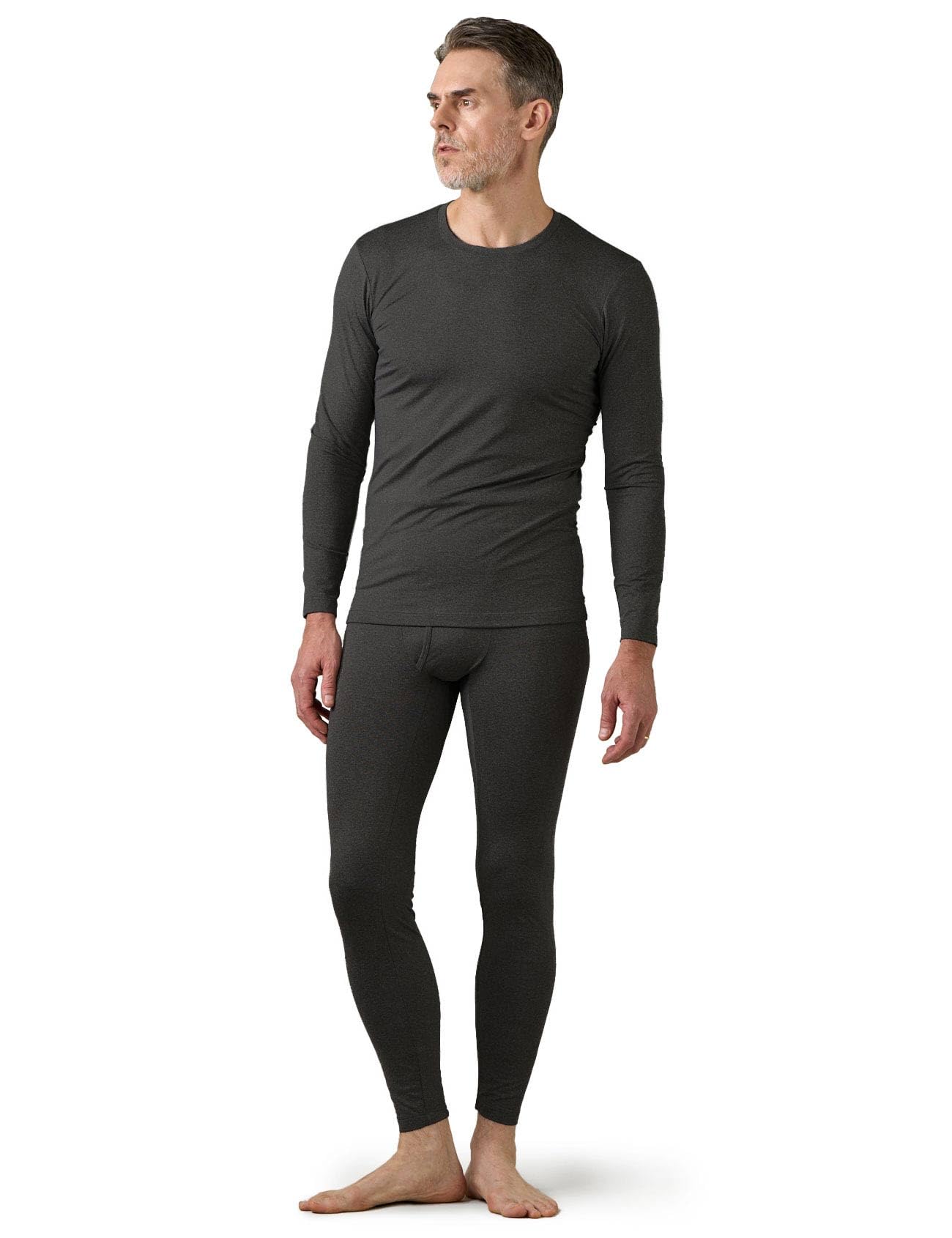 LAPASA Completo Termico Uomo in Pile Calzamaglie Termica & Maglie Termiche Set Sport Invernali Sci Snowboard Sport Running Trekking Caldo/più Caldo/Extra-Caldo М11