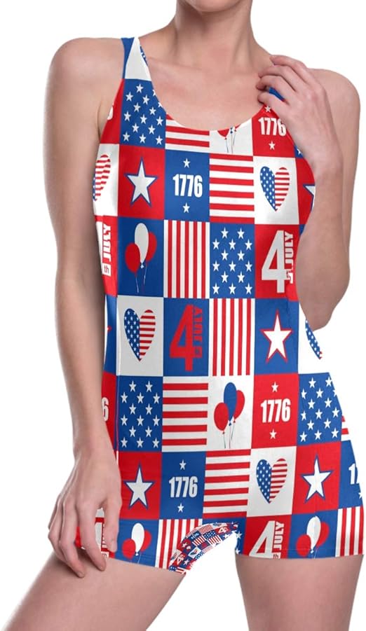 fourth of july swimsuit one piece