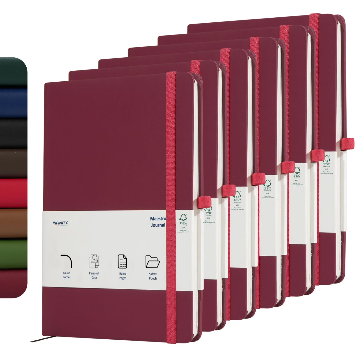 Infinity Notebook Journal, Maestro Journal Notebook Ruled Paper