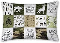 Vista 3 de Colcha para cámper tamaño Queen – Juego de edredón de camuflaje con el mejor recuerdo hecho en camping, ropa de cama para clima frío, edredón