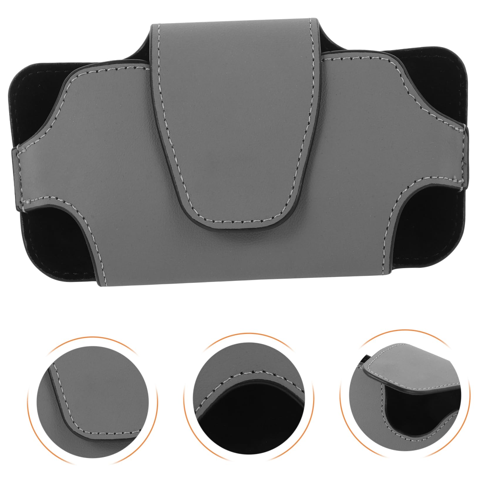4piezas Organizador De Visera para Coche Soporte para Gafas De Sol y Tarjetas Accesorio Práctico para Interior del Vehículo para SUV Camiones y Autos