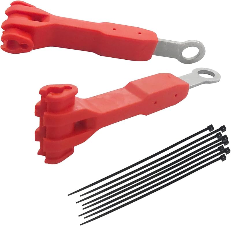 Suporte dianteiro de ancoragem para linha de freio Timilge Jeep Wrangler JK JL e Gladiator JT – 2 unidades