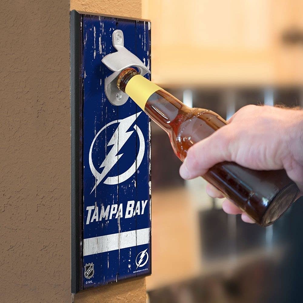 Wincraft New York Rangers NHL Plaque avec décapsuleur