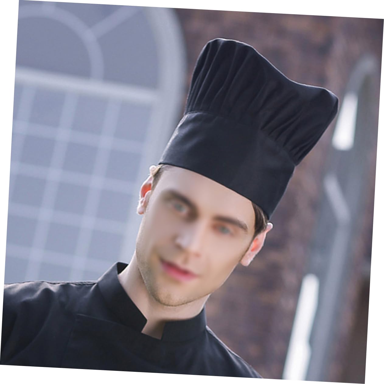 BESPORTBLE Cappello Chef Regolabile Unisex per Ristoranti Commerciale Traspirante e Confortevole Teste Diverse