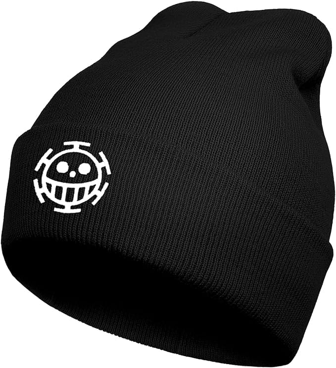 UZYEAOZMAnime Cosplay Beanie Hats for Men Women, Cool Funny Skull Skeleton Knit Hat