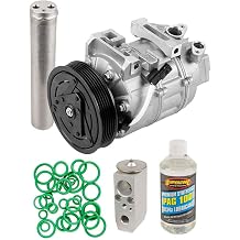 AC Compressor & A/C Repair Kit For Nissan Altima 2007 2008 2009 2010 2011 2012 w/ 6-groove pulley - BuyAutoParts 60-81776RK NEW