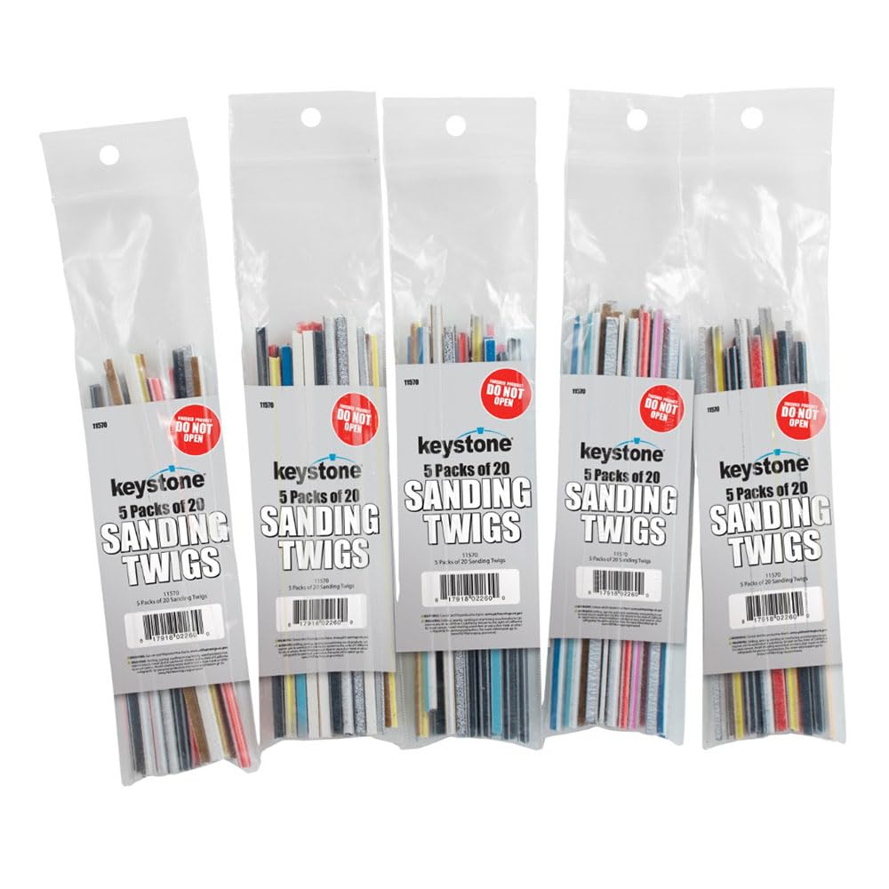 Keystone 100 Pcs Sanding Twigs Kit Ideal for Woodworking — Amazon image 2