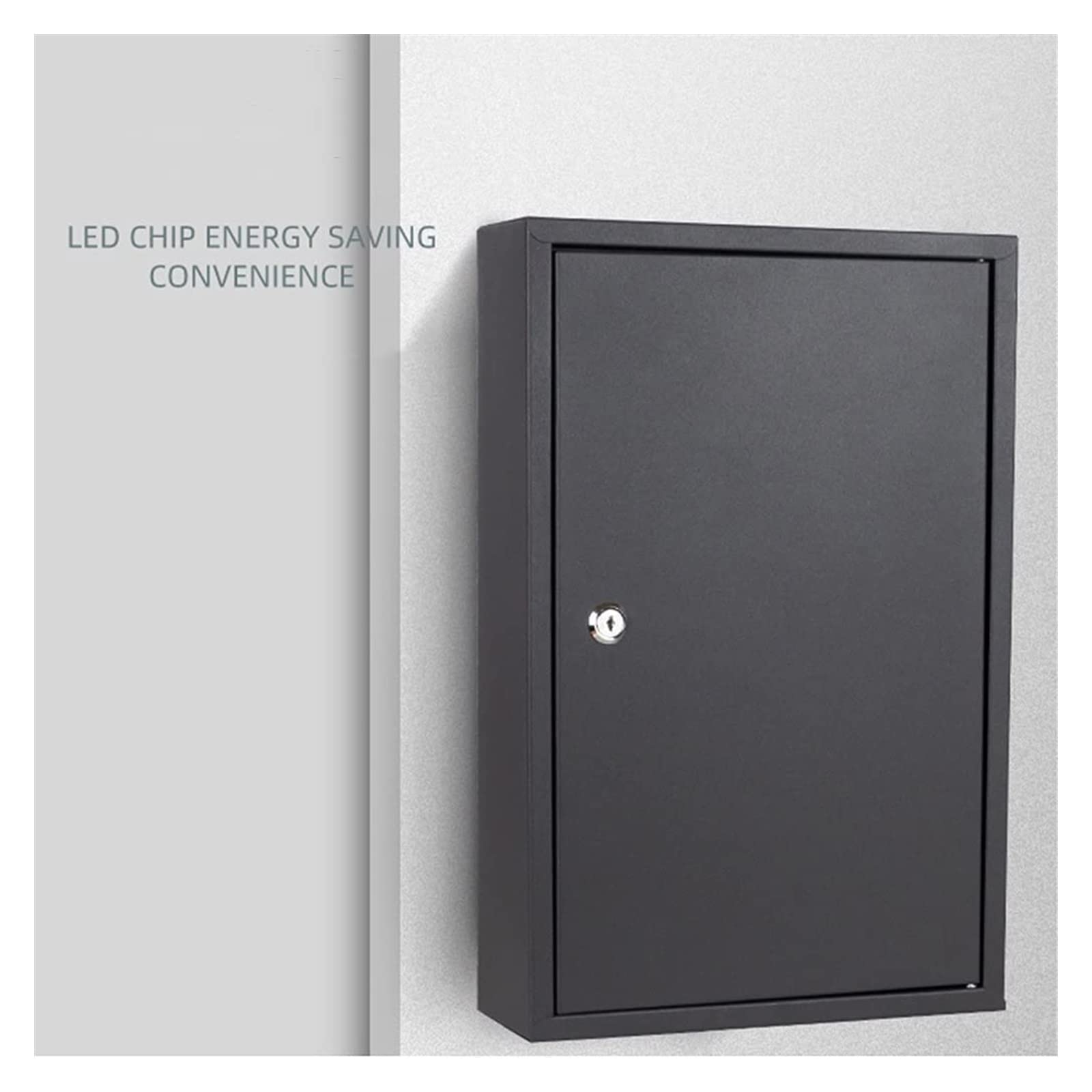 Armoire à clés murale à combinaison pour intérieur et extérieur, clés sécurisées pour la maison, le garage, le bureau, l'école, boîte à serrure étanche