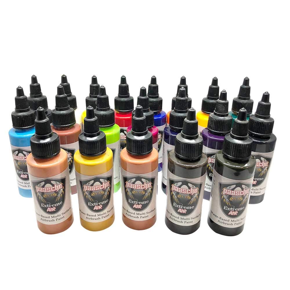 Peinture pour aérographe Paasche Extreme Air acrylique pour customisation