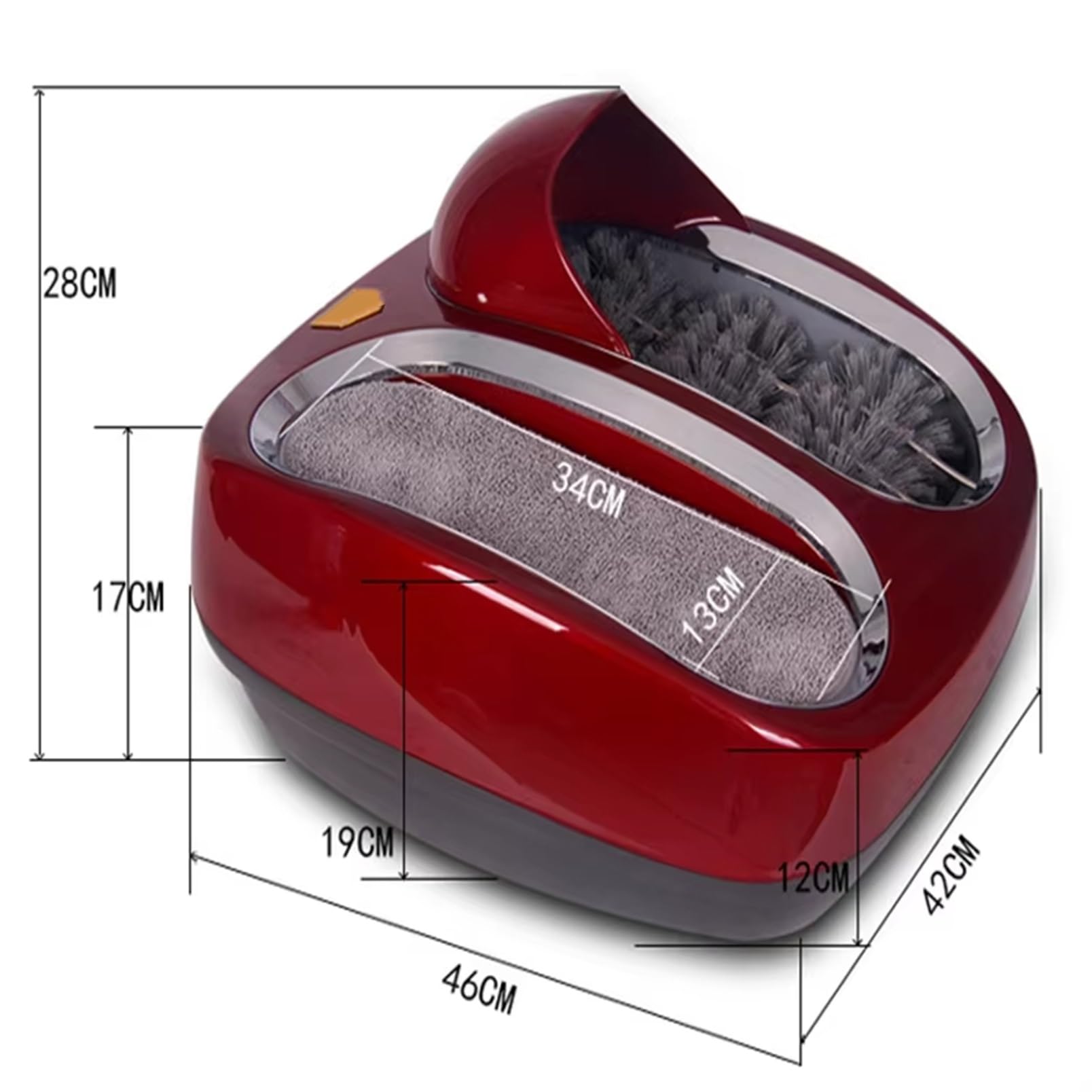 Máquina de limpieza automática de zapatos, multifuncional, con inducción, para hotel y taller, uso libre de polvo