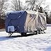RVMasking Upgraded 100% Waterproof Oxford Travel Trailer RV Cover, Fits 28'7