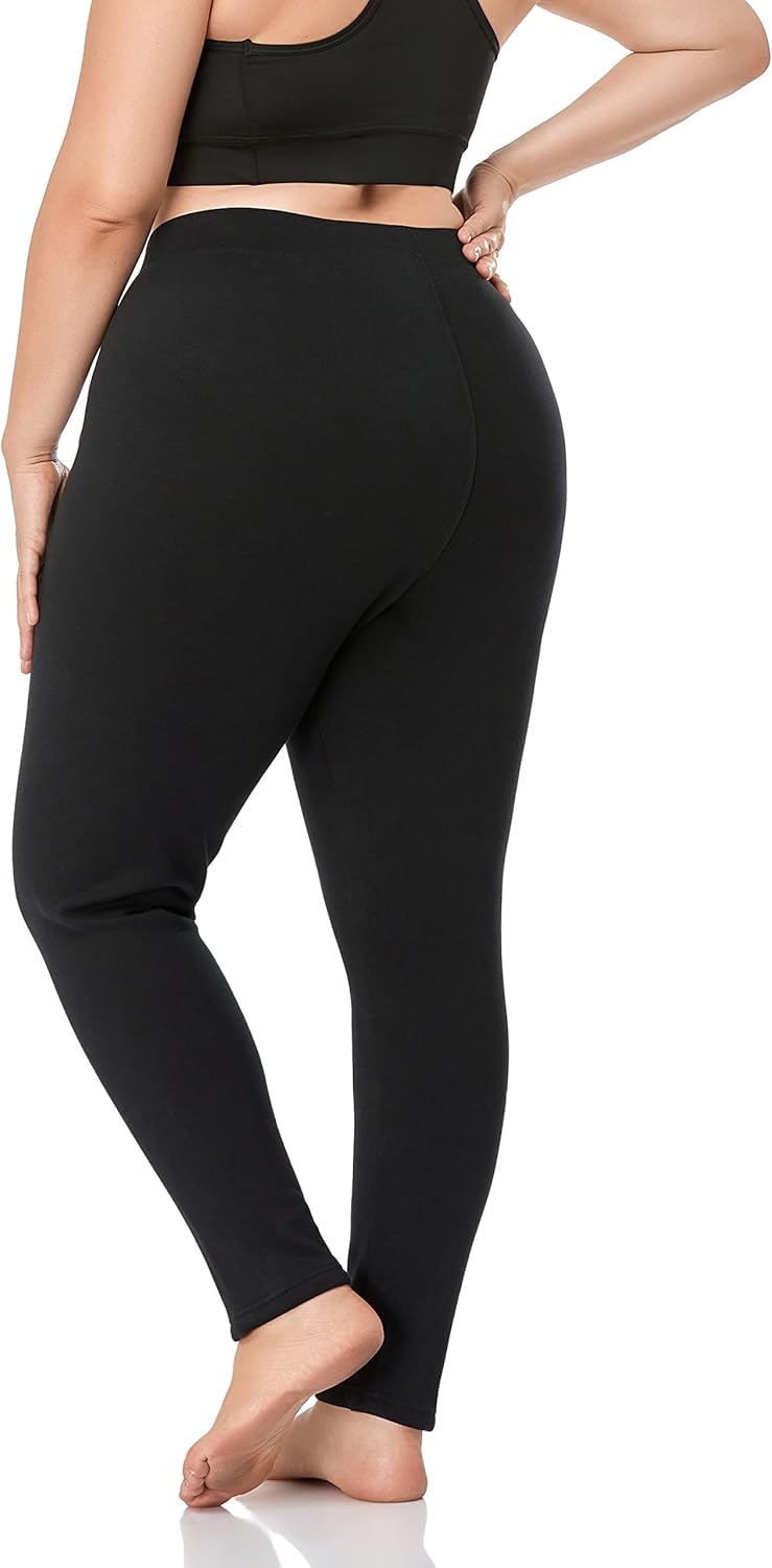 ZERDOCEAN Women's Plus Size Fleece Lined Leggings Winter Warm Thermal Yoga Workout Pants - Image 5