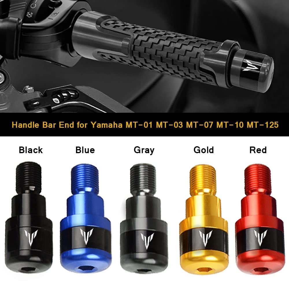 22mm 7/8" CNC Bilanceri Manubrio Contrappesi per MT-01 MT-03 MT-07 MT-09 MT-10 SP MT125