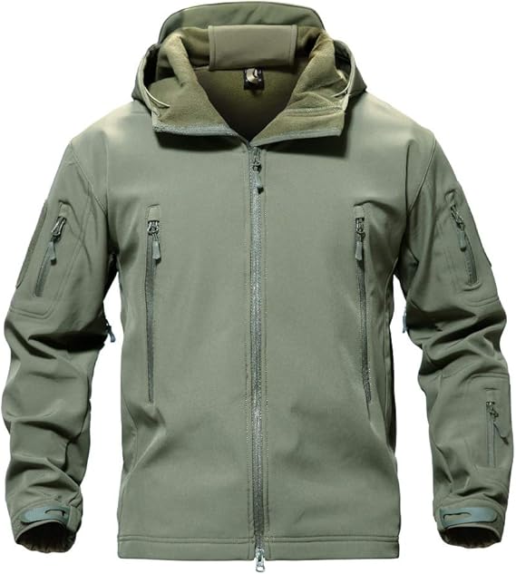 Men's Waterproof Tactical Jackets Winter Outdoor Hiking