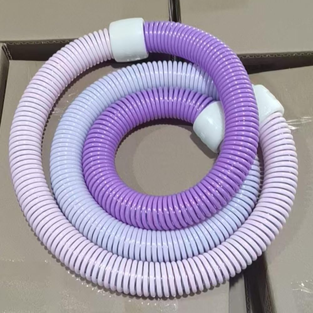 Beschwerter Faltbarer PVC-Hula Hoop für Erwachsene mit Massage, Fitness-Reifen für Bauchtraining, Fettverbrennung & Abnehmen