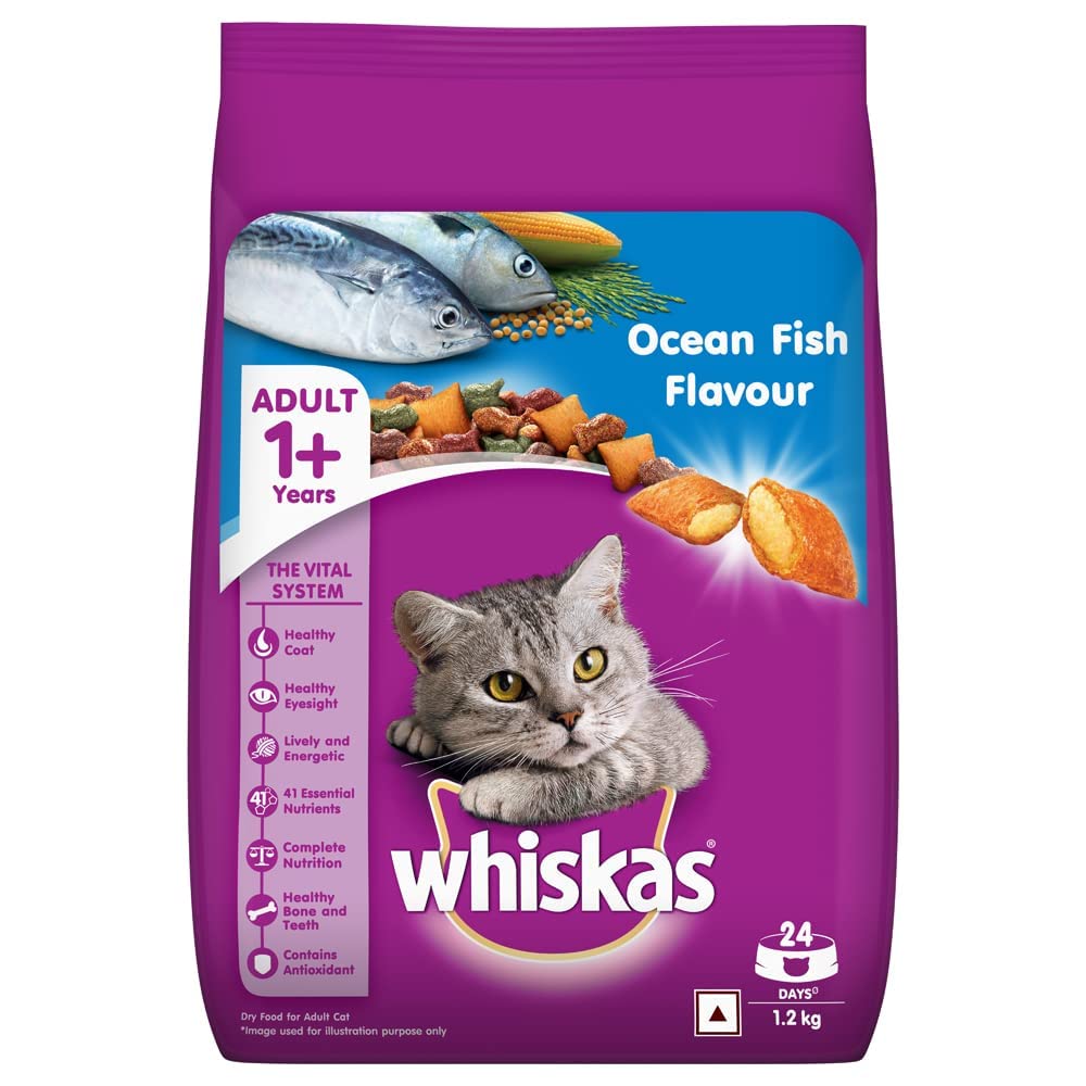 See full amazon price history chart for Adult (+1 Year) Dry Cat Food, Ocean Fish Flavour, 1.2kg (Pack of 1) Adult (+1 Year) Dry Cat Food, Ocean Fish Flavour, 1.2kg (Pack of 1) (B0CPSN8DYJ) Amazon Price History, Amazon Price Tracker