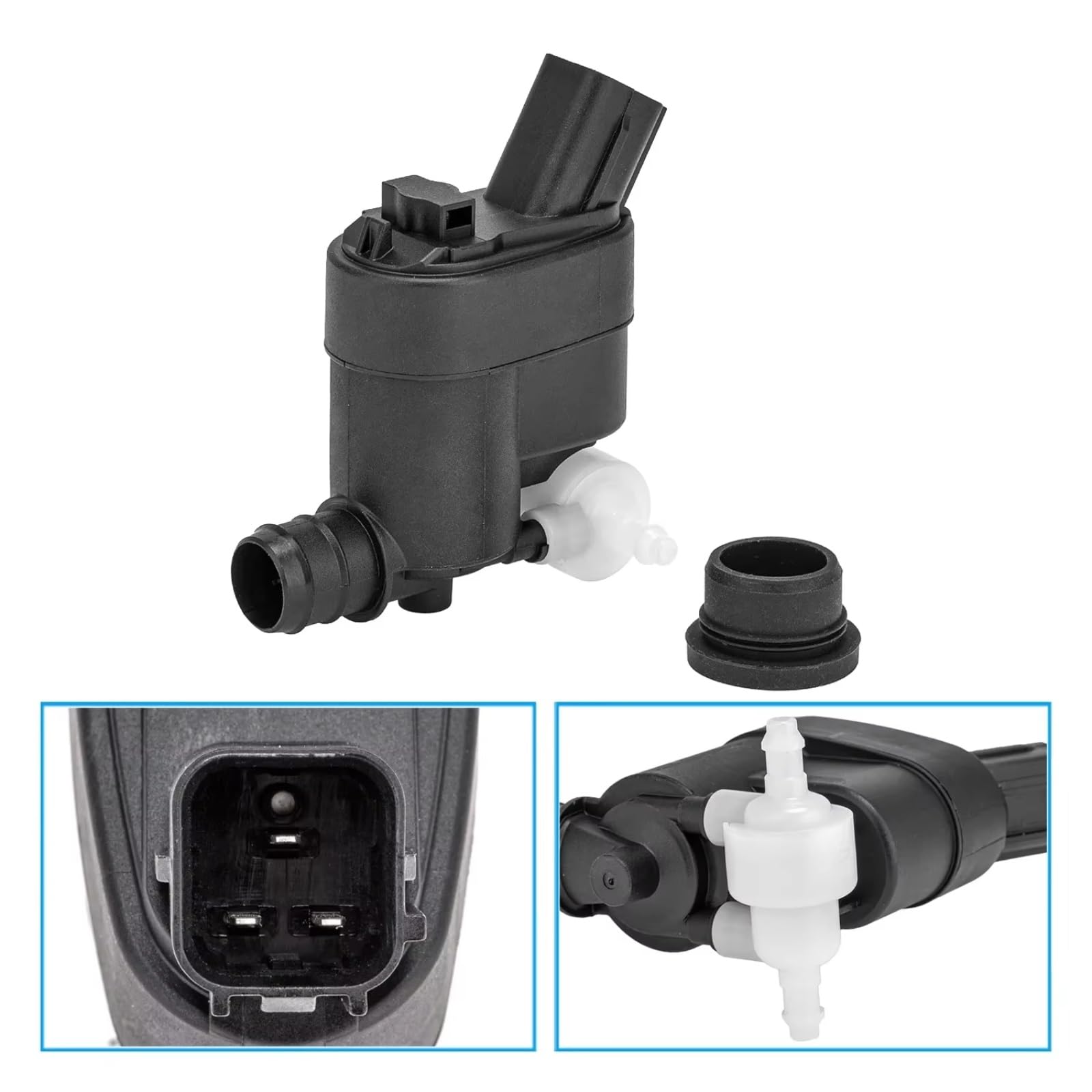 Pumpe Scheibenreinigung Kompatibel Mit Hyundai Für Santa Fe Für Sport 2013-2018 Für Veloster 2015-2017 Auto Scheibenwaschflüssigkeit Pumpe 98510-M4000