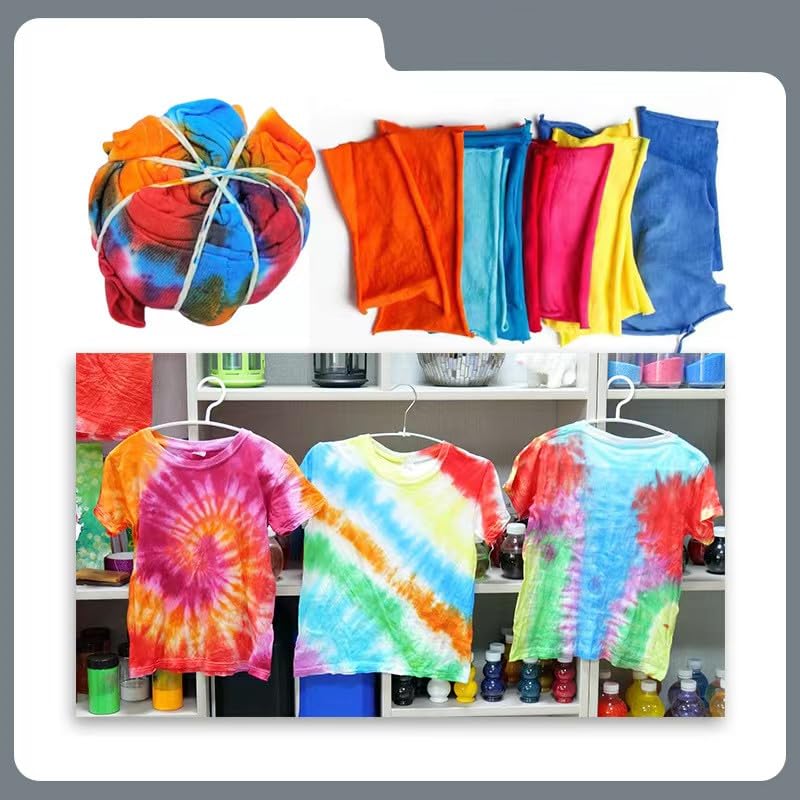26 Colors Tie Dye Powder, Rainbow Tie Dye Powder Fabric Dye for Tie Dying, Tie Dye Kits DIY Coloring Party Supplies Suitable for Children Adult (26 Colors) - Image 5