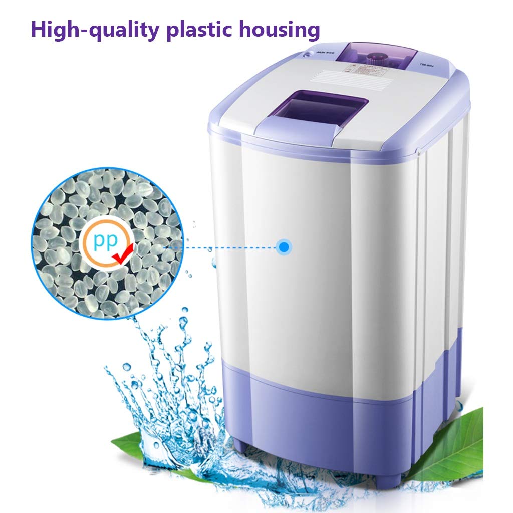 YXCKG Wäscheschleuder, Tragbare Trockner, Compact Wäscheschleuder 900 UPM, Wäschekleider-Schleudertrockner - Auswringen Von Wasser, Platzsparend, 160 W Leistung, Wasserextraktor