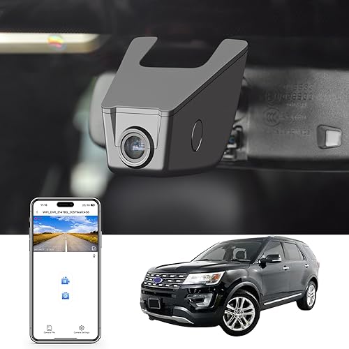 Cámara de tablero 4K personalizada para Ford Explorer U502 2011-2019, Base XLT ST_Line Limited Timberline Platinum King Ran (modelo B), video UHD