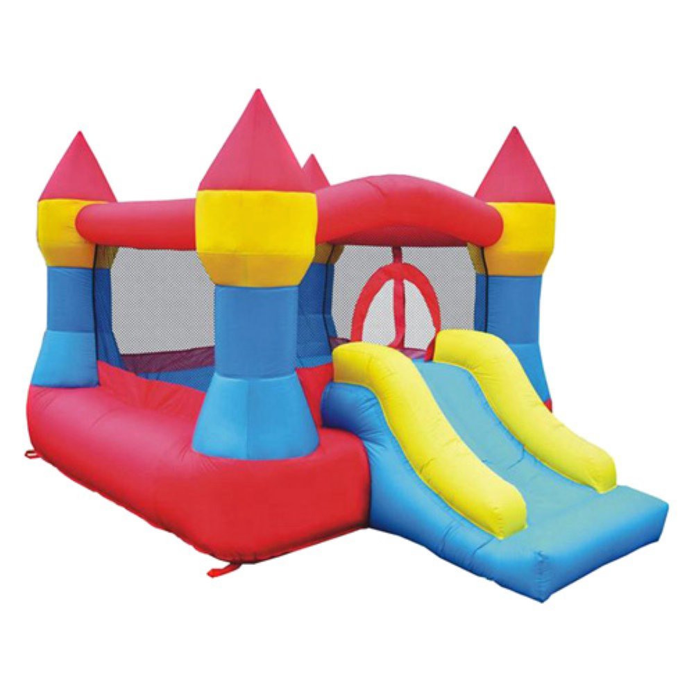 Castle Inflatable Bounce House w/ Slide (12' x 9') Blower Included