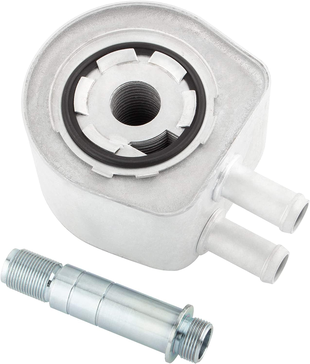 Engine Oil Cooler for 5.4L/6.8L Gasoline Engines Fit for 98-03 Ford E Econoline Van, for 00-05 Excursion, for 00-04 F150, for 99-07 F250 F350 F450 F550 Replaces 4C3Z6A642A F8UZ6A642HA