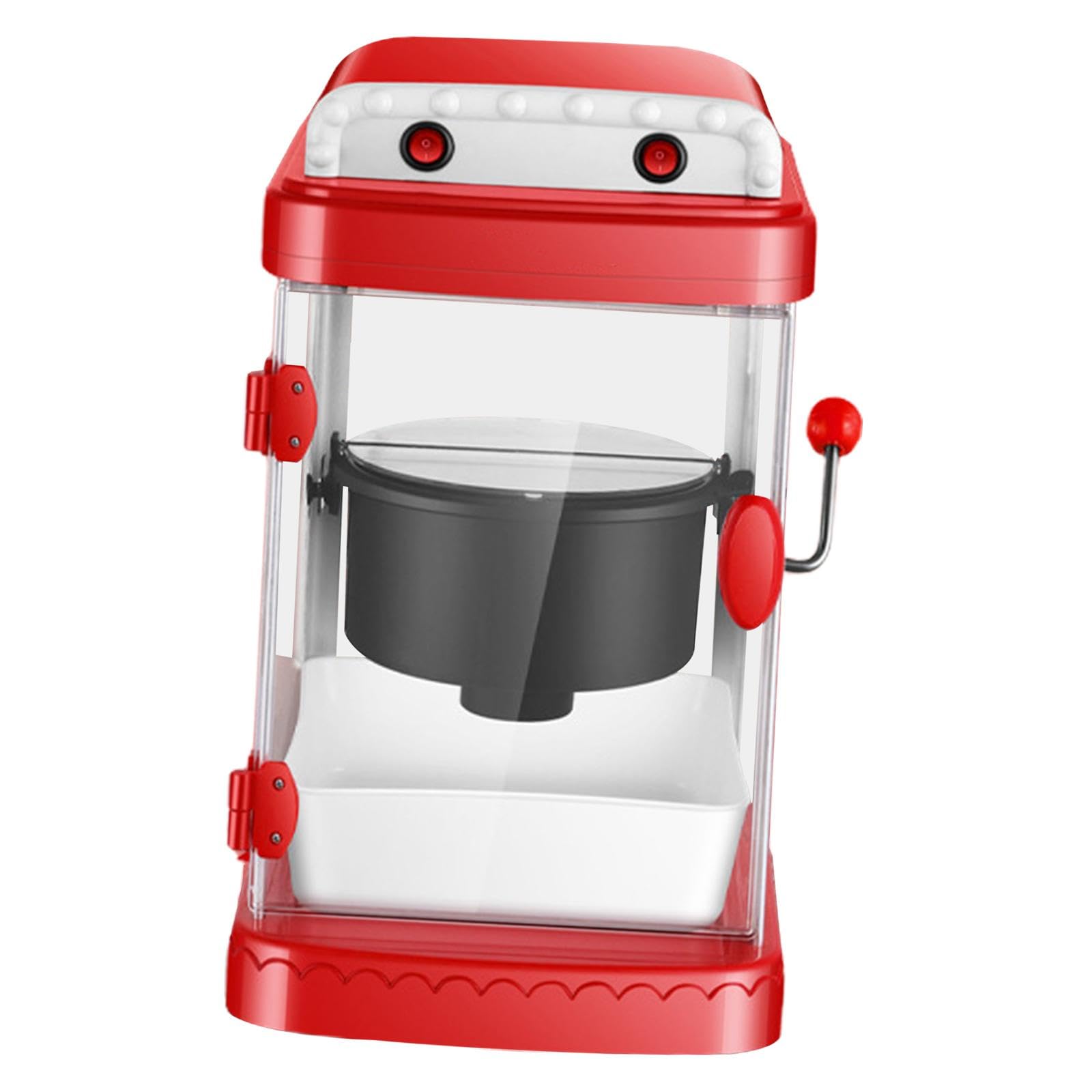 Popcorn Machine Family Tempered Glass Versatile Serving | Popcorn Machine Family Tempered Glass Versatile Serving Scoop Popper Pp-image-5