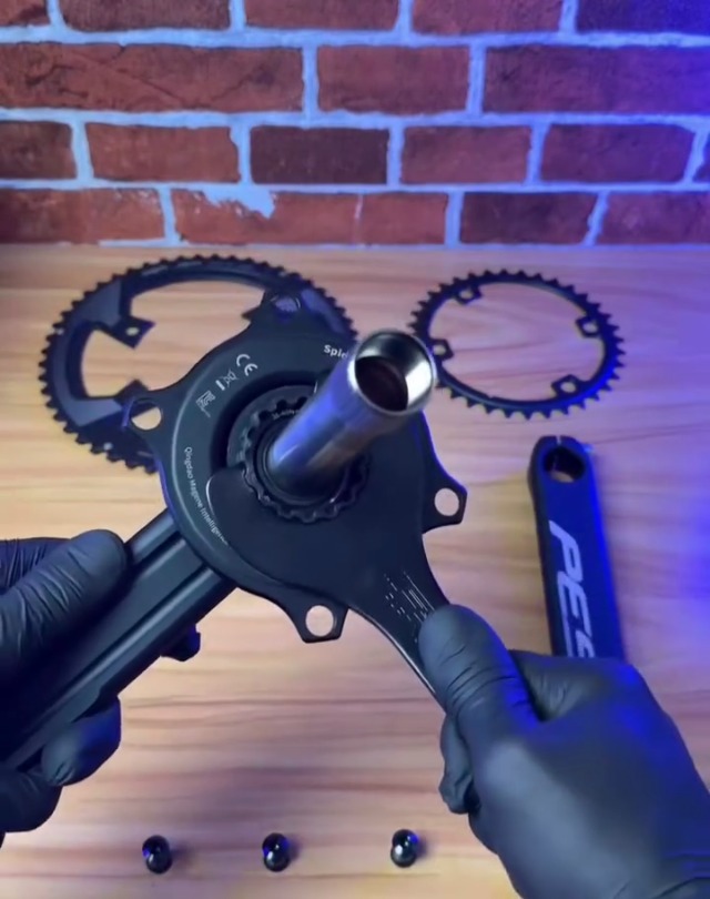 Watch Magene PES P515 Unboxing Video, with QED Split Chainring on