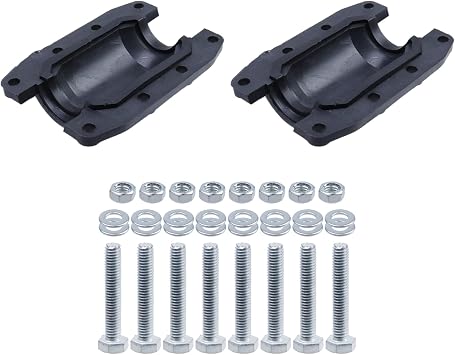 2 Pcs 1.25 Pipe Repair Clamp Leak Sealer,Emergency Pipe Repair Kit