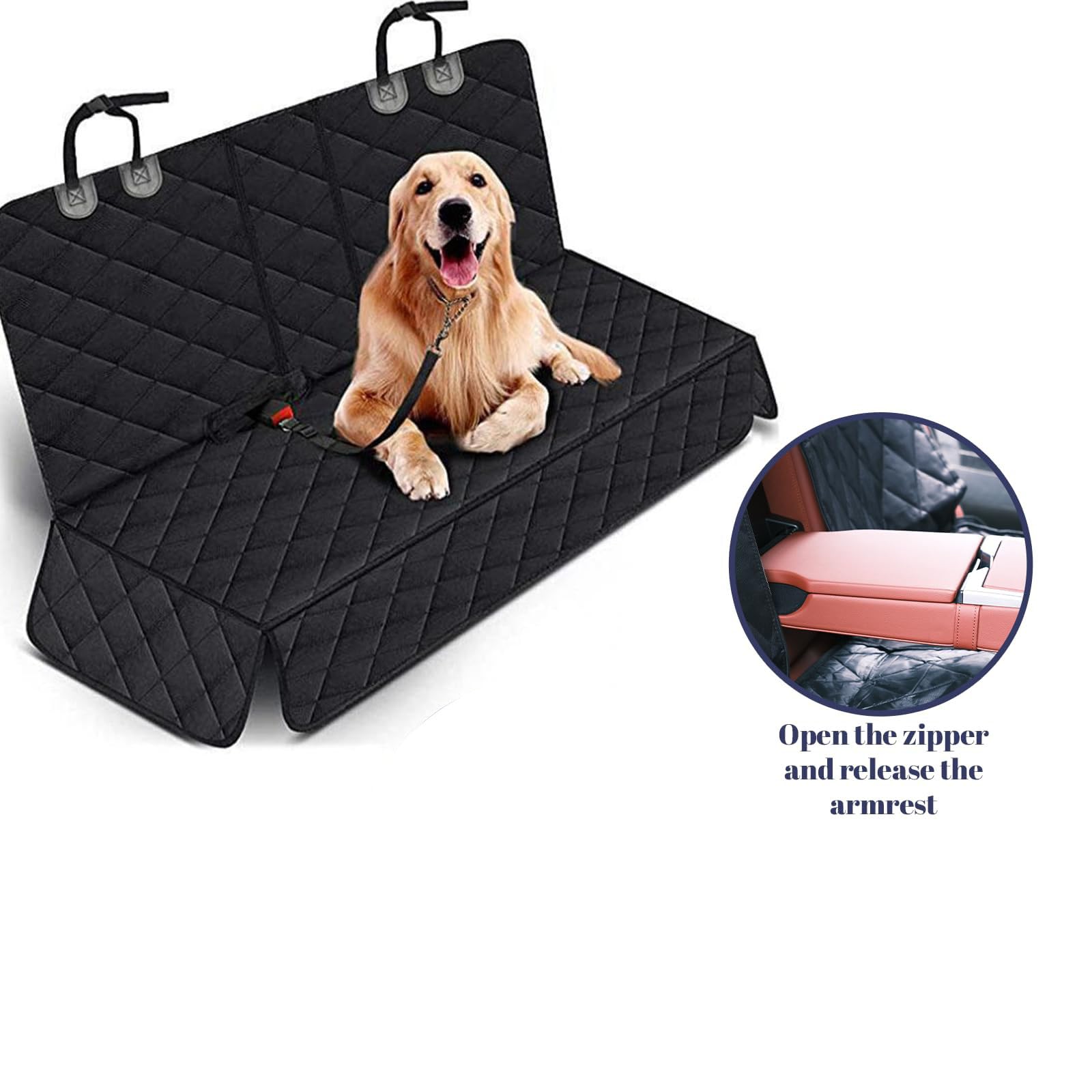 Autoschondecke Hund Rücksitz für Audi Q5 8RB 2008-2017