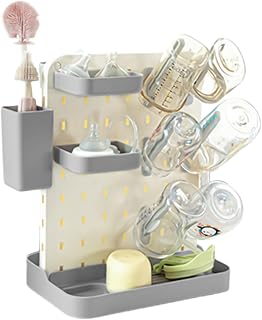 Bottle Dryer - Bottle Drying Rack for Kitchen | Detachable Counter Organizer with Multi Tier Design & Easy Assembly for Bottles Cups Pump Parts Kitchen Dining Room Living Room Bedroom