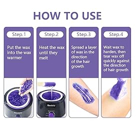 Bestidy Wax Beads, Bagged 1000g, Waxing beans for Hair Removal, Women Men, Home Waxing for All Body and Brazilian Bikini Areas
