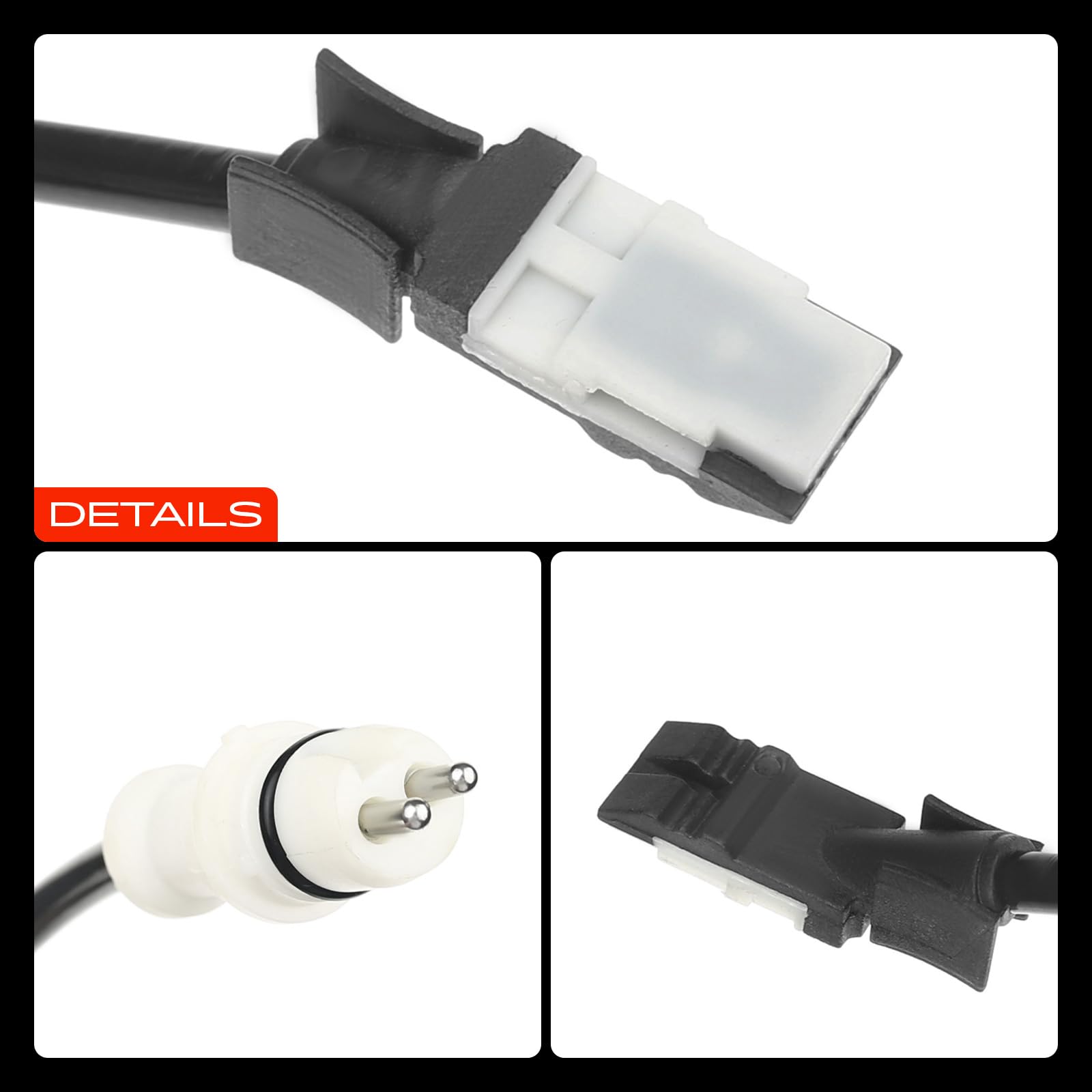 Frankberg Sensore Velocità Ruota ABS Sensore ABS 2-Poli Compatibile con Vivaro Furgone X83 Trafic II Bus JL Vivaro A Pianale/Telaio X83 Primastar Bus X83 Vivaro Combi X83 Replace# 8200583498