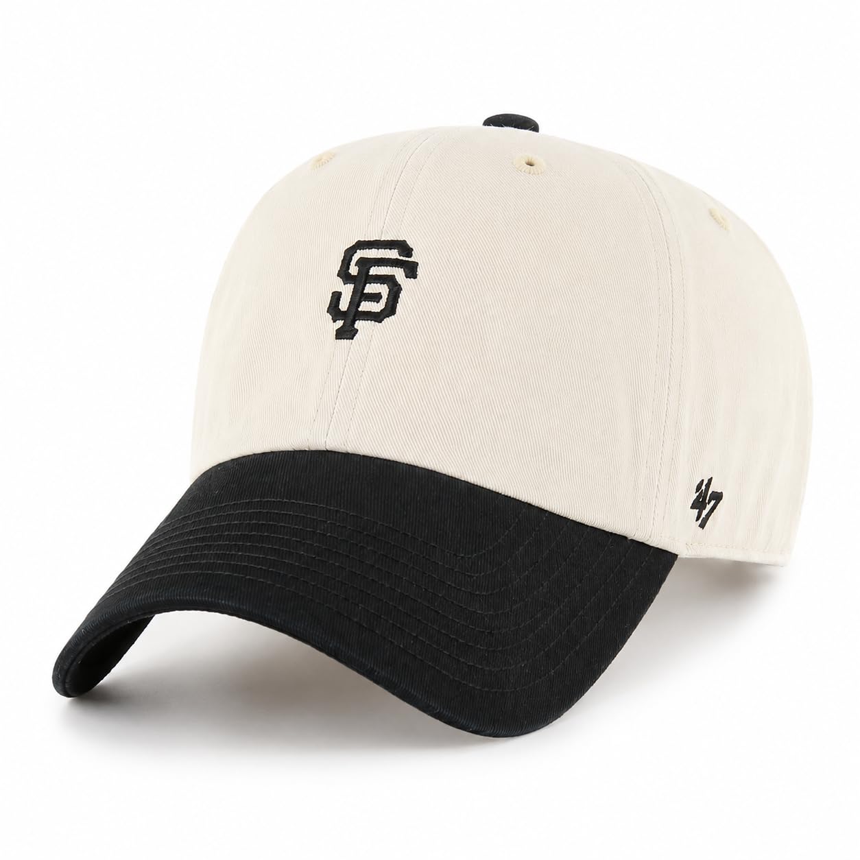 Two Tone San Francisco Giants Relaxed Fit Baseball Cap by '47 Brand