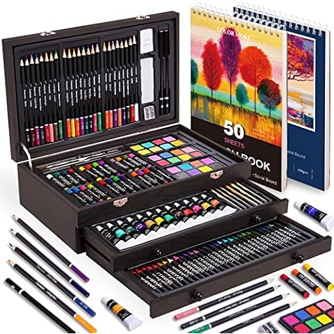 Color More 175 Piece Deluxe Art Set Cover