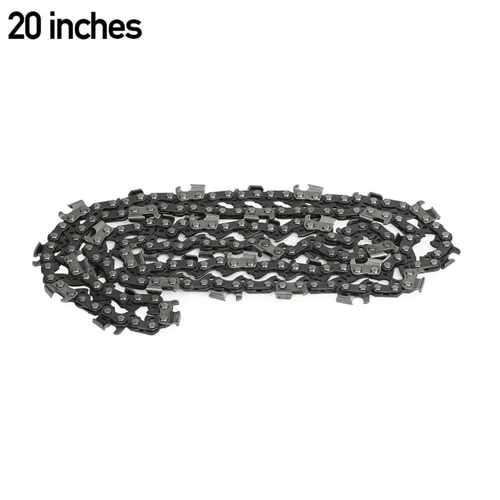 Cadena de Motosierra de 16 Pulgadas, Cadena de Motosierra, Cadena 20 Pulgadas, Paso 325, Calibre 0,058, reemplazo Plata 76 DL