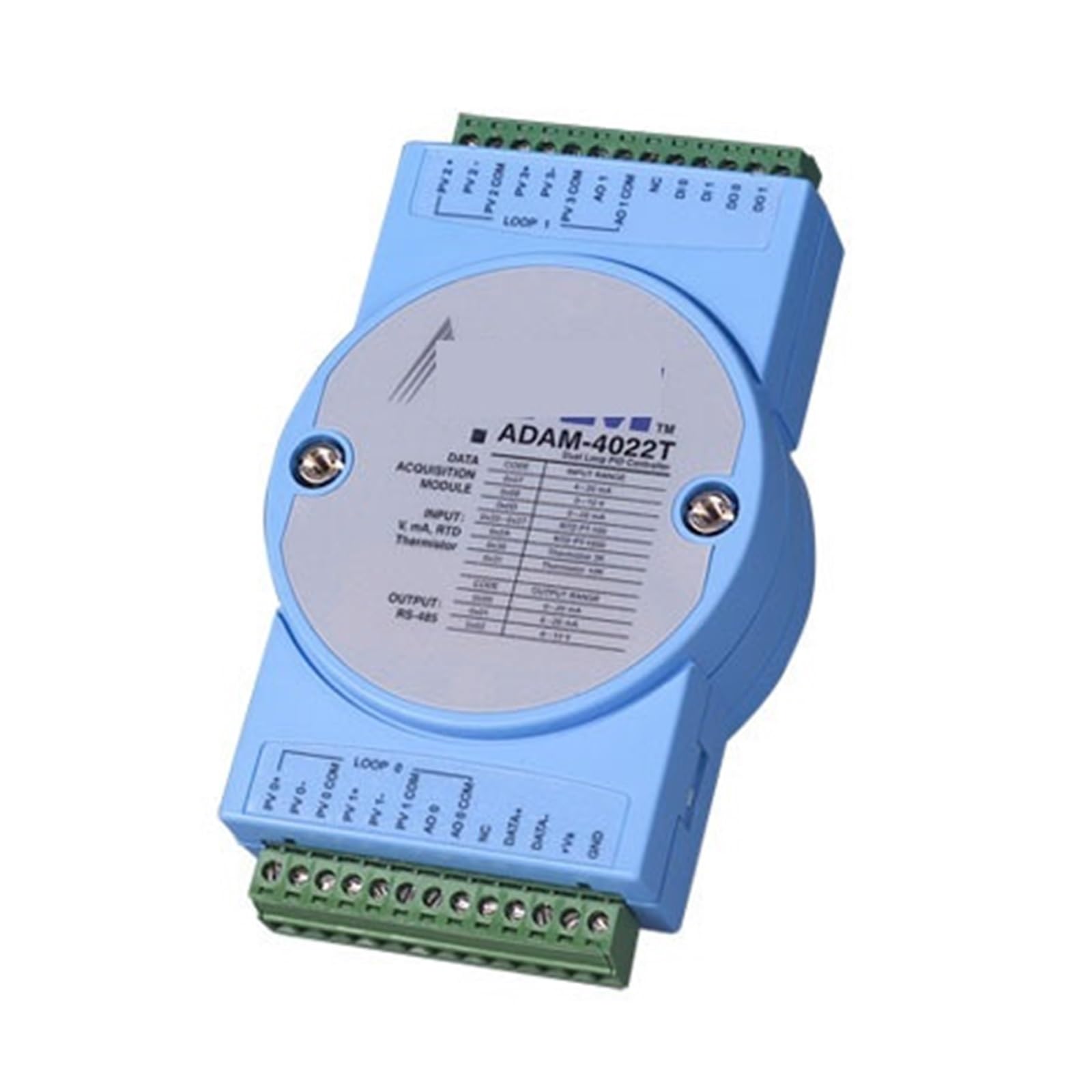 ADAM-4022T Serial Dual-Loop PID Controller Module