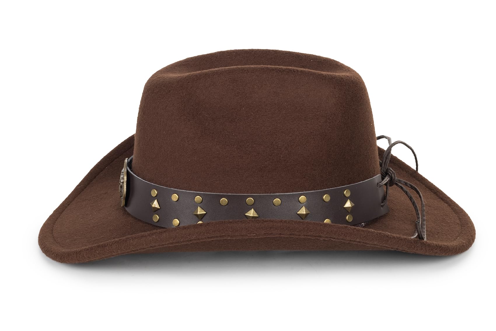 Damen Filz-Fedora Hut Klassische breite Krempe Zweifarbige Panama Wollmütze