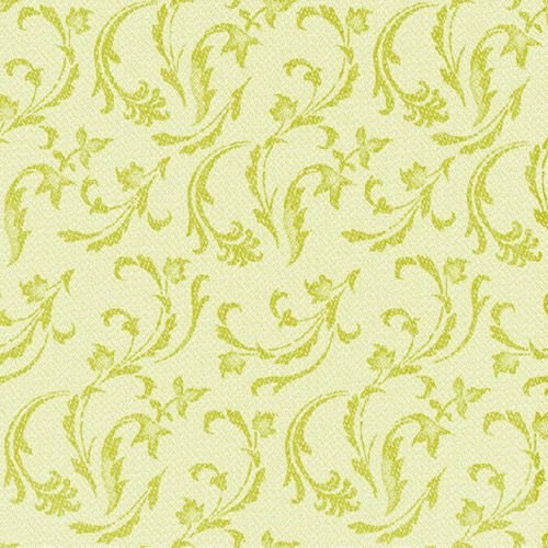 Serviettes damascato 40x40 cm vert limonène pliage 1/4 - Lot de 250