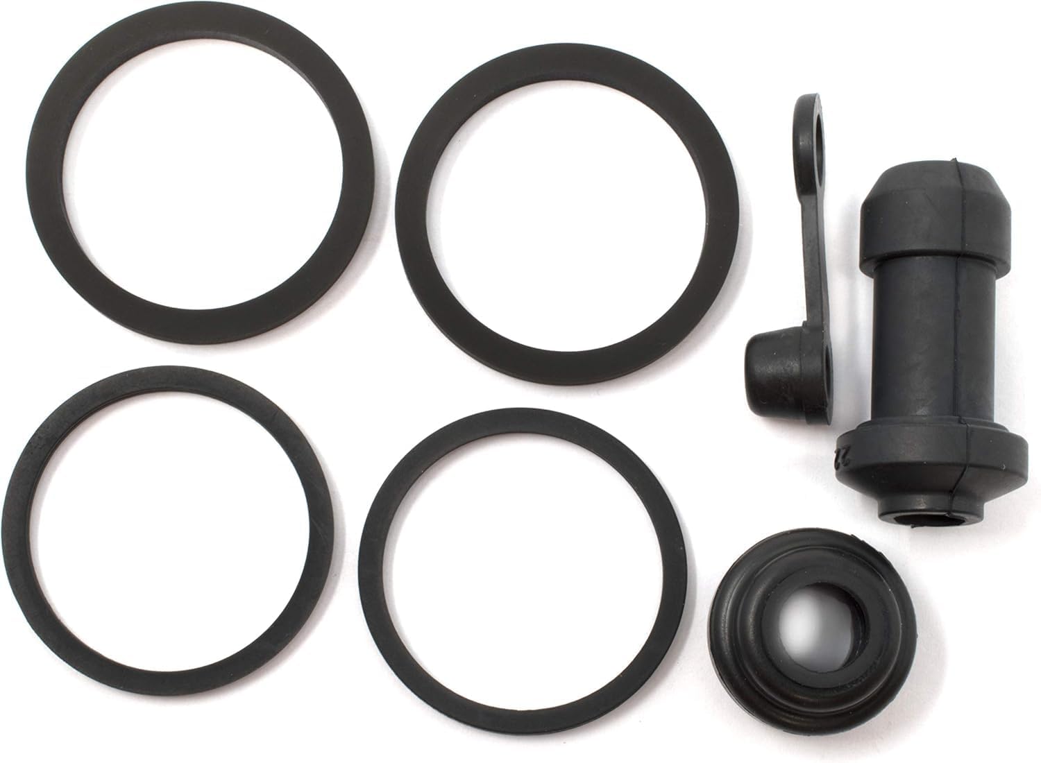 RW 0106-016 Front Brake Caliper Rebuild Repair Parts Kit Compatible with Honda Kawasaki Suzuki Yamaha