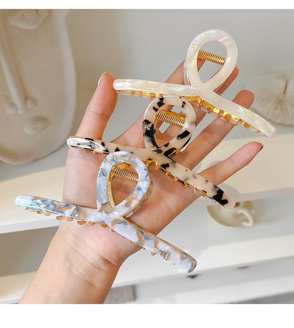 Amazon | ヘアクリップ バンスクリップ 大きめ へあくりっぷ 大きめ  