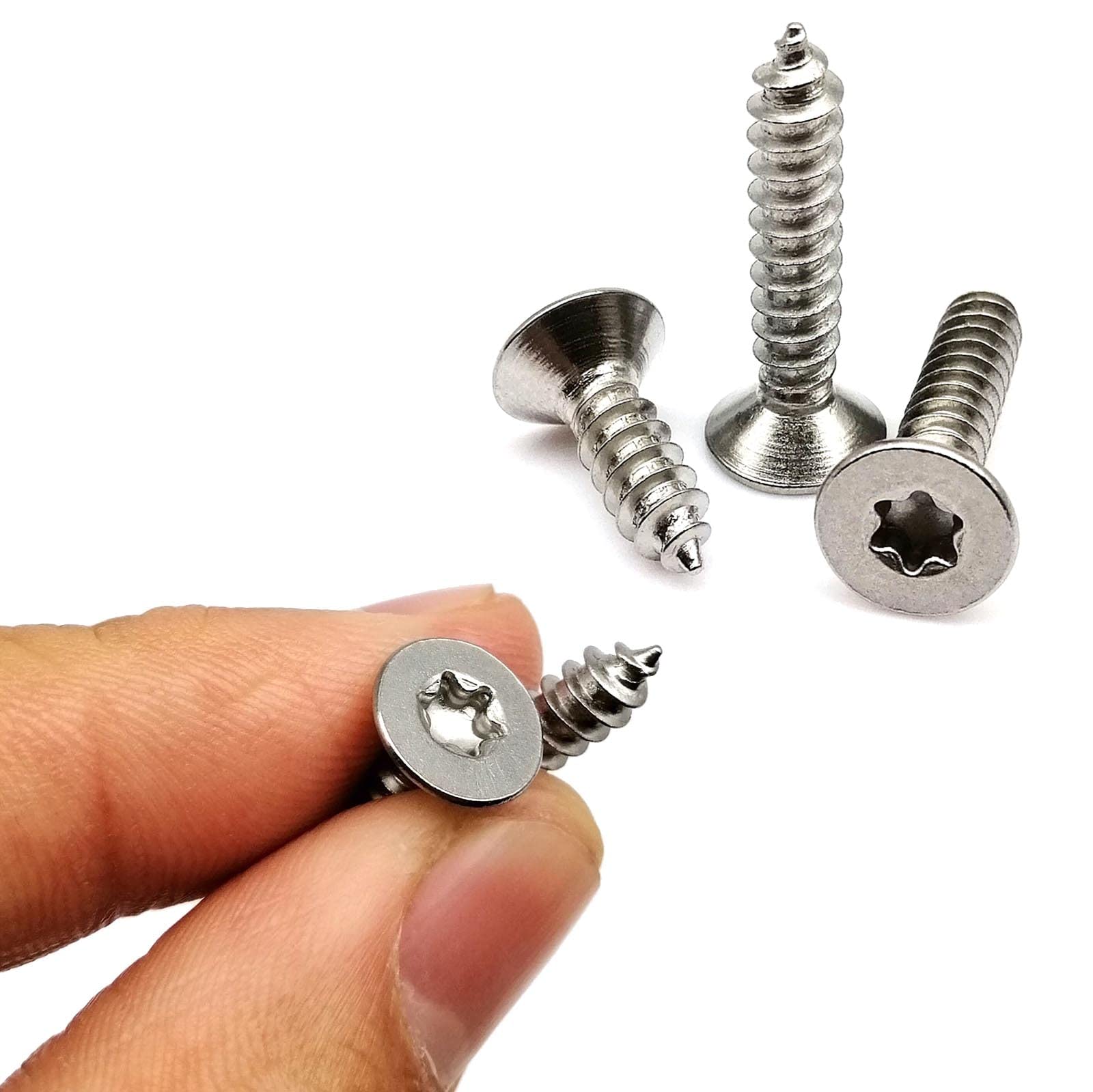 Vis de rechange Torx M3 M4 M5 en acier inox 304 tête fraisée pour bois