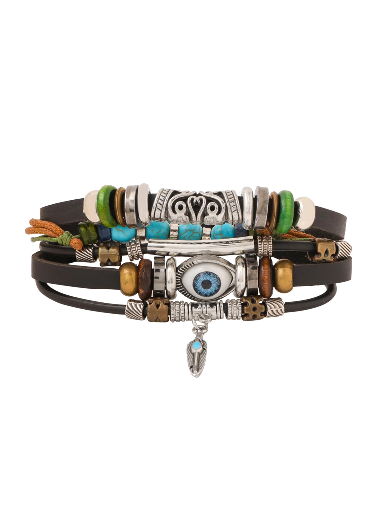 Yellow ChimesBracelets for Kids | Leather Bracelet for Girls & Boys | Leather Silicon Wristband for Boys & Girls | Unisex Accessory Jewellery | Birthday Gift