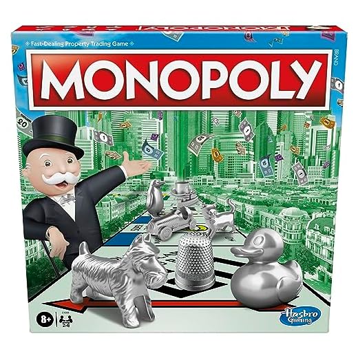 Classic Monopoly Board Game for Family Fun