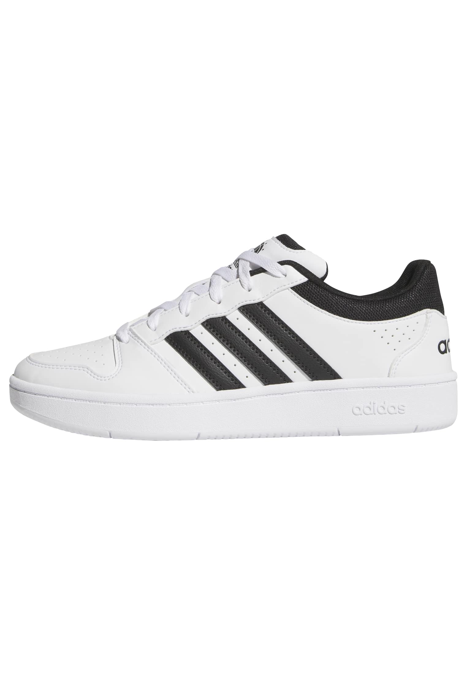 adidas Men's Hoops Classic Shoes, FTWR White/core Black/Orbit Grey, 3.5 UK