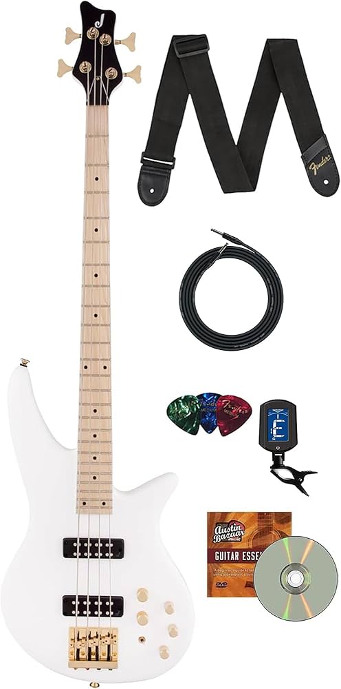 Amazon.com: Jackson Spectra Bass SBXM IV Bass Guitar - Snow
