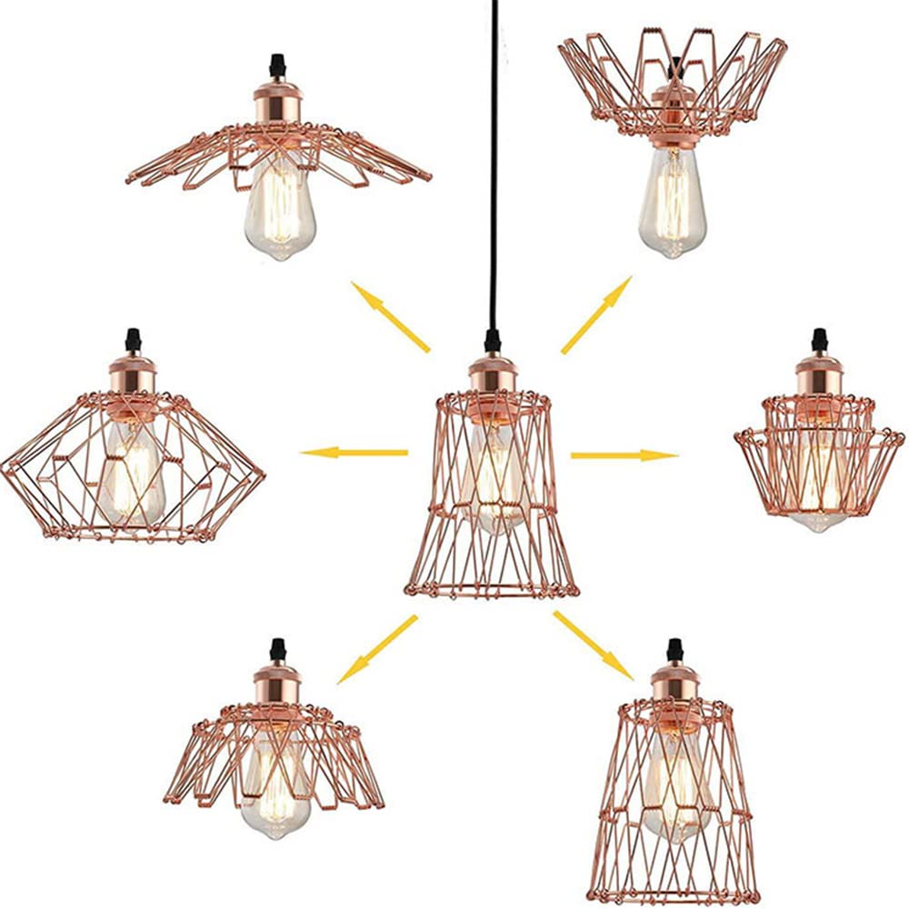 2 Pezzi Lampadario Vintage Industriale Lampada A Sospensione Metallo Creativo Illuminazione Pendente Regolabile Per Corridoio Portico Camera Da Letto Caffe 30393068